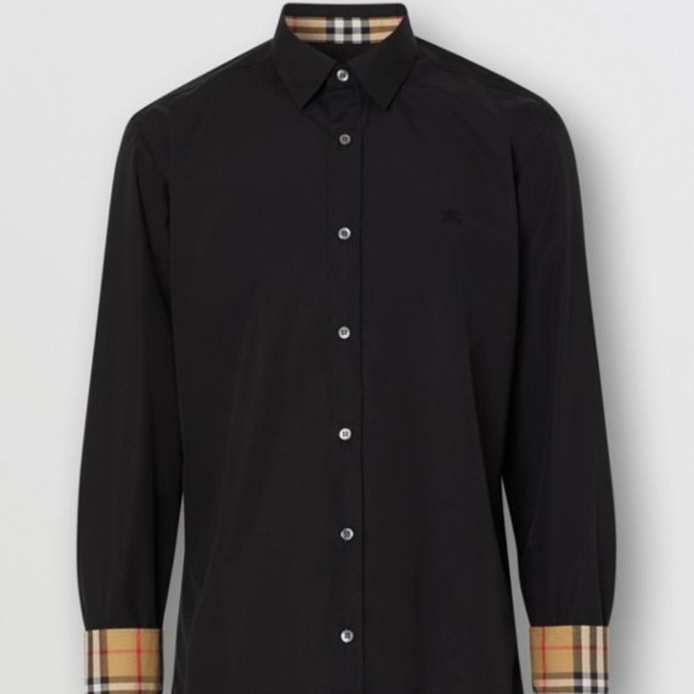 Men’s Burberry shirt black
